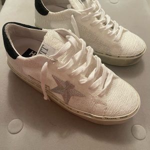 Golden Goose sneakers size 38. Worn for a few hours inside. Never worn outside.